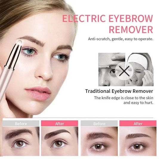 BelleGlow Brow™ — Smooth, Painless & Perfectly Shaped Brows